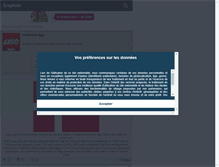 Tablet Screenshot of lego3.skyrock.com
