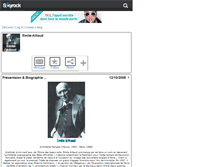 Tablet Screenshot of emile-aillaud.skyrock.com