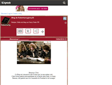 Tablet Screenshot of fictionharryginny30.skyrock.com