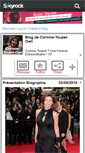 Mobile Screenshot of corinne-touzet-owii.skyrock.com