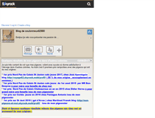 Tablet Screenshot of coulonneux62980.skyrock.com