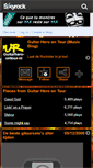Mobile Screenshot of guitarhero-ontour-nl.skyrock.com