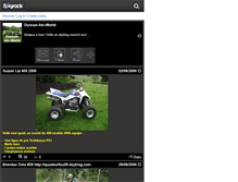 Tablet Screenshot of duncan-atv-world.skyrock.com