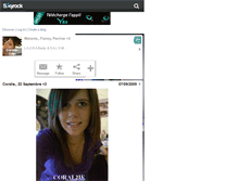 Tablet Screenshot of coralie-22th.skyrock.com