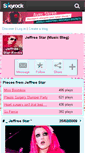 Mobile Screenshot of jeffree-star-rocks.skyrock.com