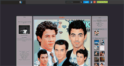 Desktop Screenshot of beautifuljonas.skyrock.com