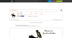 Desktop Screenshot of journaldecavaliere.skyrock.com