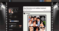 Desktop Screenshot of onebandxonedreamx1d.skyrock.com