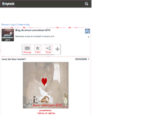 Tablet Screenshot of amour-concretiser-2010.skyrock.com