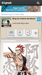 Mobile Screenshot of histoire-de-bleach.skyrock.com