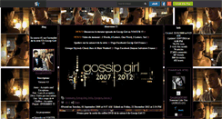 Desktop Screenshot of gossipgirl95400.skyrock.com