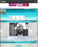 Tablet Screenshot of jean-paul-gaultier-fan.skyrock.com