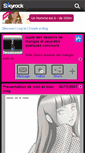 Mobile Screenshot of dessinsmangas50.skyrock.com