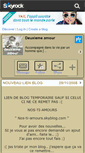 Mobile Screenshot of deuxieme-amour.skyrock.com