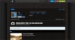 Desktop Screenshot of molotok.skyrock.com