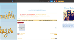 Desktop Screenshot of peazerdanielle.skyrock.com
