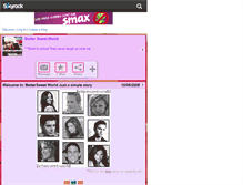 Tablet Screenshot of bettersweet-world.skyrock.com
