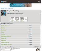 Tablet Screenshot of coleanncheryl-music.skyrock.com