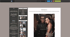 Desktop Screenshot of demibeauty.skyrock.com