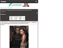 Tablet Screenshot of demibeauty.skyrock.com