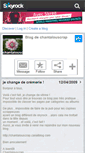 Mobile Screenshot of chantalouscrap.skyrock.com