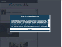 Tablet Screenshot of manonpetitefleurdu33.skyrock.com
