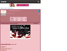 Tablet Screenshot of hana-no-yume-shop.skyrock.com