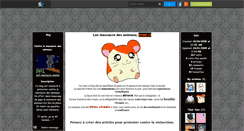Desktop Screenshot of anti-massacre-animal.skyrock.com