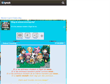 Tablet Screenshot of animal-crossing-cityf.skyrock.com