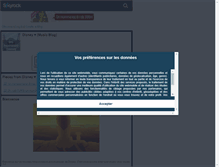 Tablet Screenshot of les-musiques-disney.skyrock.com
