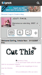 Mobile Screenshot of cut-this.skyrock.com