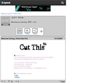 Tablet Screenshot of cut-this.skyrock.com
