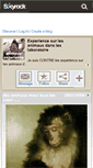 Mobile Screenshot of animaux-experience.skyrock.com
