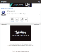 Tablet Screenshot of id-playstation3.skyrock.com