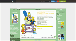 Desktop Screenshot of lessimpson-officiel.skyrock.com