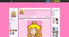 Desktop Screenshot of princesse--peach.skyrock.com