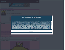 Tablet Screenshot of princesse--peach.skyrock.com
