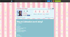 Desktop Screenshot of estimation-secret-story5.skyrock.com