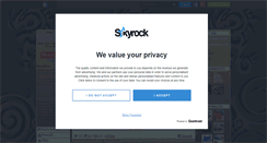 Desktop Screenshot of blackside.skyrock.com