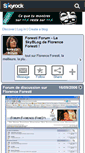 Mobile Screenshot of foresti-forum.skyrock.com