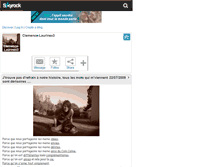 Tablet Screenshot of clemence-laurinex3.skyrock.com