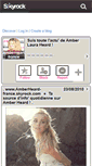 Mobile Screenshot of amberheard-france.skyrock.com