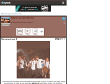 Tablet Screenshot of i-love-one-direction.skyrock.com