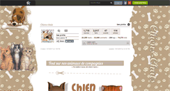 Desktop Screenshot of chiens-chats.skyrock.com