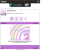 Tablet Screenshot of dedicaces-de-lydie.skyrock.com