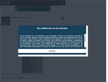 Tablet Screenshot of my-private-world.skyrock.com