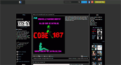 Desktop Screenshot of code187-biz.skyrock.com