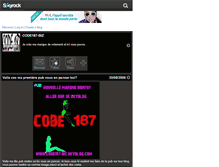 Tablet Screenshot of code187-biz.skyrock.com