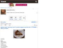 Tablet Screenshot of cuisinerecettes.skyrock.com