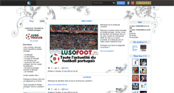 Desktop Screenshot of lusofoot.skyrock.com
